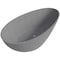 Alfi Brand 72 in L, 35.4 in W, Gray Matte, Concrete ABCO72TUB - alternate 12